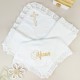 Крижма з мусліну для хлопчика з іменною вишивкою "Архіп" Крижма з мусліну для хлопчика з іменною вишивкою "Архіп"